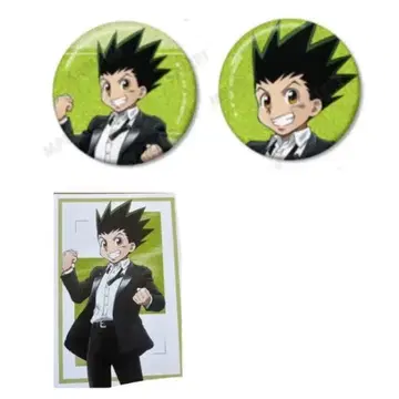 헌터헌터 애니메이트 페어 곤 캔 배지 엽서