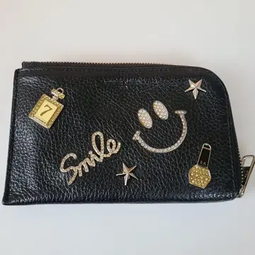 살롱 드 알파드 루쿠체 L자 컴팩트 지갑 블랙