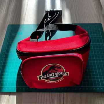[ 쥬라기 공원 웨스트 파우치 ] 빨간색