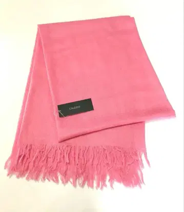 CALEIDO 카레이드 핑크 스톨 이세탄 구매 미사용