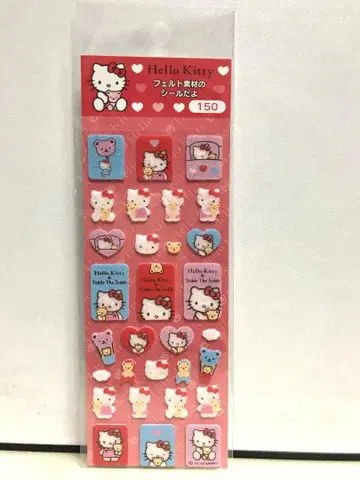 [ 당시물 ] 헬로키티 펠트 씰 베어 2003년 산리오