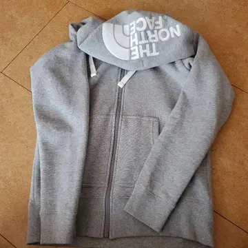 THE NORTH FACE 그레이 후드티