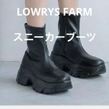 스니커즈 부츠 통굽 스트레치 경량