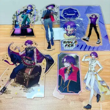 와타라이 히바리 VOLTACTION 아크릴 스탠드 6개 세트