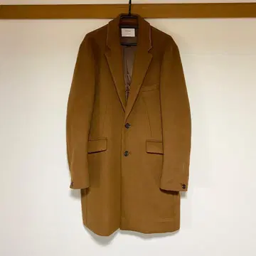 STUDIOU 브라운 체스터 코트 M 사이즈