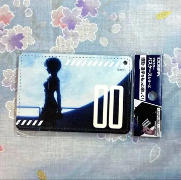 에반게리온 한정판 패스 케이스 아야나미 레이