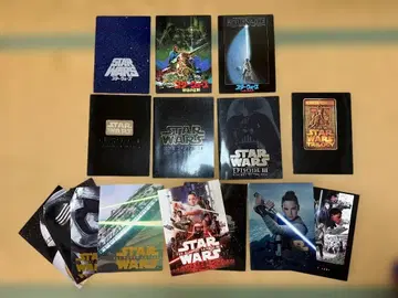 스타 워즈 영화 팜플렛 세트