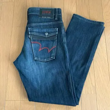 [ EDWIN ] 와일드 파이어 W28 TGF503 웜 팬츠 데님