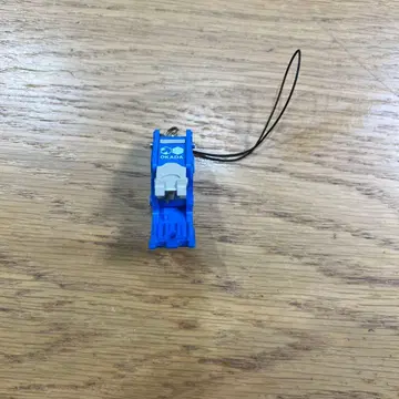 OKADA 기계적 디자인 키링 파랑