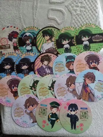 와이텔즈 애니메이트 카페 코스터 묶음 판매