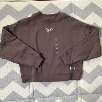 GAP 오버 사이즈 웨지 gap 로고 스웨트 셔츠 XXS