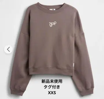 GAP 오버 사이즈 웨지 gap 로고 스웨트 셔츠 XXS