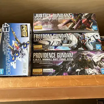 MG 프리덤 프로비던스 저스티스 RG 윙 제로