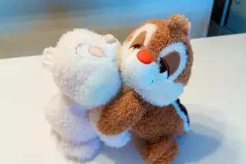 새상품급 중고 SEGA 칩과 데일 메가 점보 봉제 인형