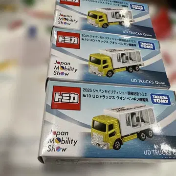 재팬 모빌리티 쇼 토미카 UD 트럭스 퀀 펭귄 운반차