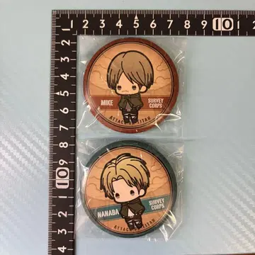 미케 나나바 캔뱃지 진격의 거인