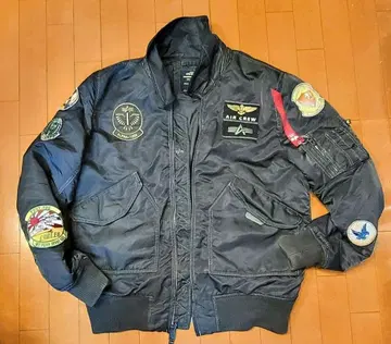 초레어 ALPHA 알파 CWU-45 플라이트 자켓 MA-1 블랙 L