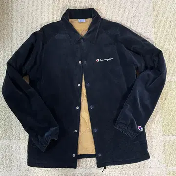 Champion 네이비 코듀로이 자켓