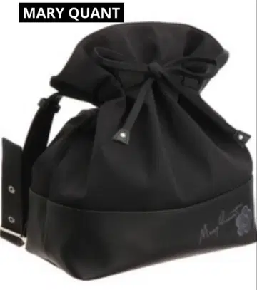MARY QUANT 블랙 숄더백