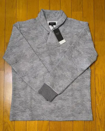 에포카 새상품 남성용 숄카라 맨투맨 (카모플라쥬/라이트 그레이 M)