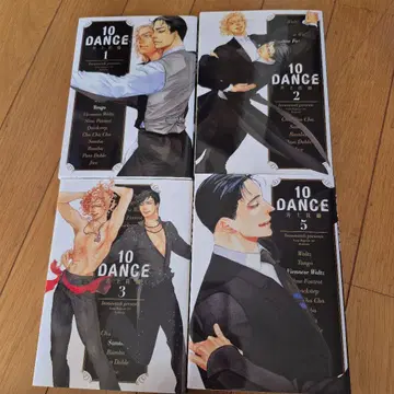 10dance 1.2.3.5권 세트 텐댄스 이노우에 사토