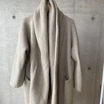 새상품급 로렌 마누지안 LAUREN MANOOGIAN 니트 코트