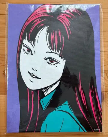 이토 준지 토미에 컬러 아트 보드 바이올렛 계열 전율 미개봉품 패널