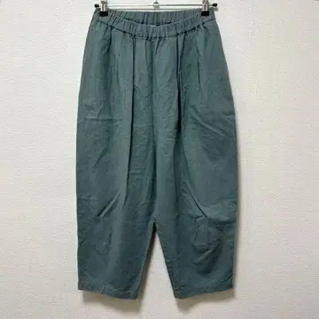 카구레 코튼 린넨 라미 사루엘 팬츠 블루 계열 GA45-24S006