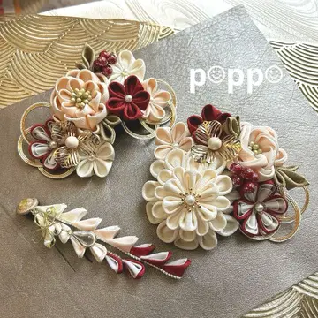 [ 츠마미자이쿠 ] 머리 장식 614