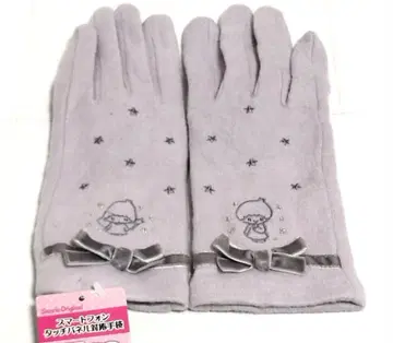 산리오 키키라라 스마트폰 터치 가능 장갑 리틀트윈스타