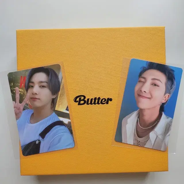 방탄소년단 bts 버터 앨범 특전 정국 포카 포스터