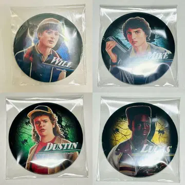 마이크 윌 더스틴 루카스 기묘한 이야기 캔뱃지