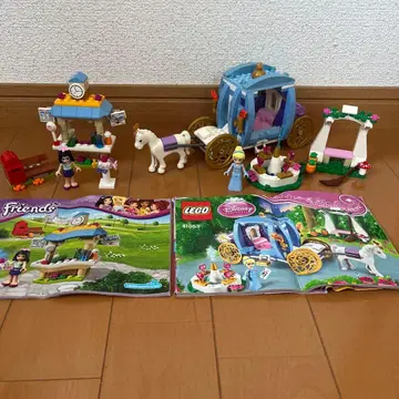 LEGO 신데렐라 마차 41053 & 프렌즈 엠마 41098 세트