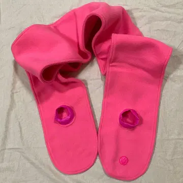 CYBERDOG 사이버독 플리스 머플러 형광 핑크