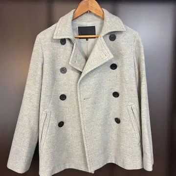 [여성용] UNTITLED 그레이 피 코트