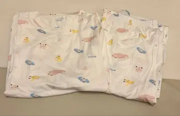 pique 로고 룸웨어 상하의 세트