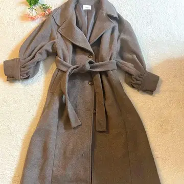 MURUA 그레이 롱 코트