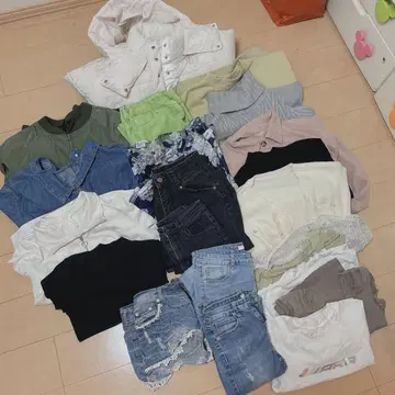 여성용 GRL GU SHEIN 유니클로 묶음 판매 22점