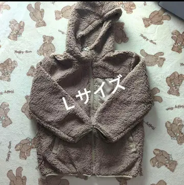 새상품 L 사이즈 보아 소재 점퍼