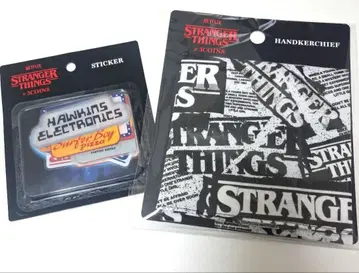 스트레인저 씽스 손수건, 스티커