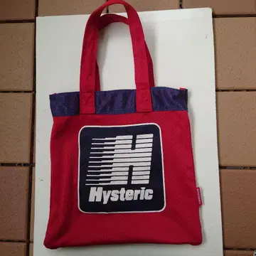 Hysteric 토트백 레드/네이비
