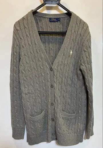 폴로 랄프로렌 케이블 니트 가디건