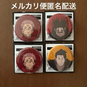 주술회전 애니메이션 주술회전전 캔뱃지 스쿠나 켄자쿠 쵸소우