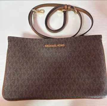 마이클코어스 브라운 숄더백