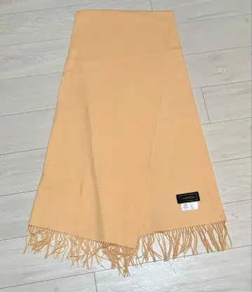 대형 캐시미어 울 혼방 베이지 스톨