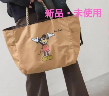 [ 새상품 미사용 ] NOMADIS 한정품 미키마우스 토트백