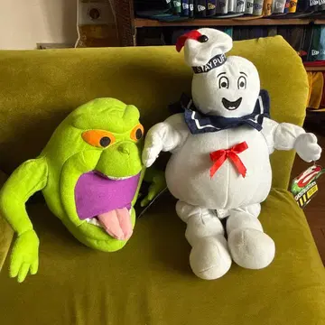 고스트버스터즈 인형 2체 세트