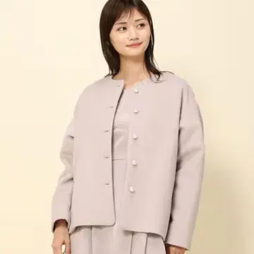 [ 택 포함 새상품 ] MISCHMASCH 울라이크 노카라 자켓