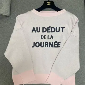 ROUGE VIF 핑크 니트 스웨터