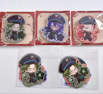 앙스타 With ThanX 홍월 아크릴 스탠드 스티커 세트